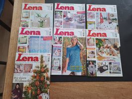 Schöne Handarbeiten Lena Jahr 2008 7 Hefte im Set