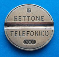 Italien: Telefonmünze (Gettone telefonico)1978, Nr. 7801, SS