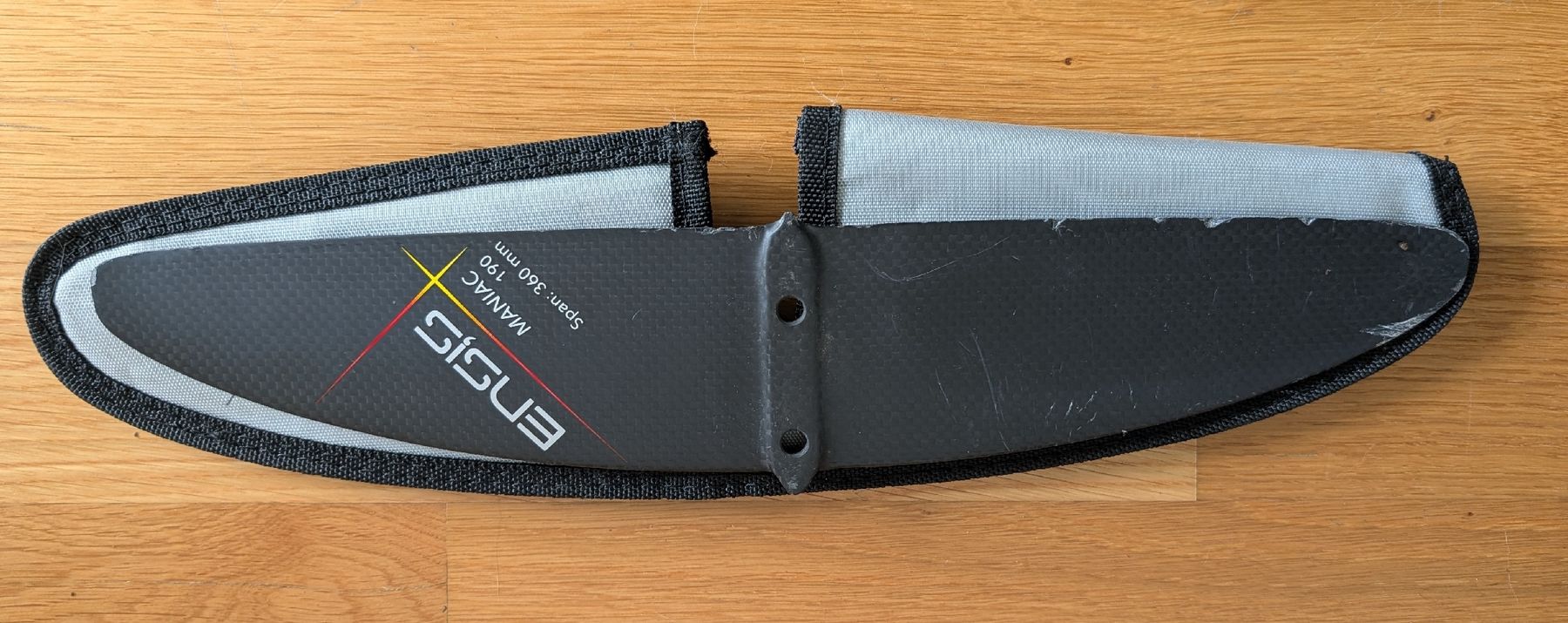 Ensis Tavole da surf e di nuoto: Ensis Maniac Stride mit Fuselage und Stab – Usato da Zug venduto da Lestraz 5