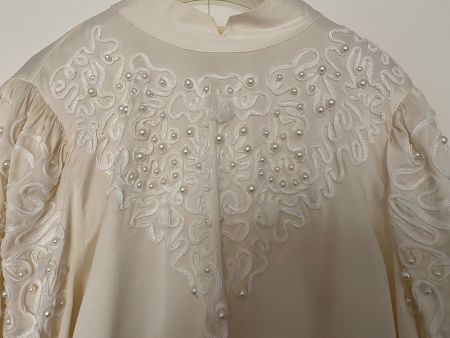 Seide Bluse Gr. 38