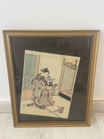 Estampe japonaise encadrée – Suzuki Harunobu – Style Ukiyo-e