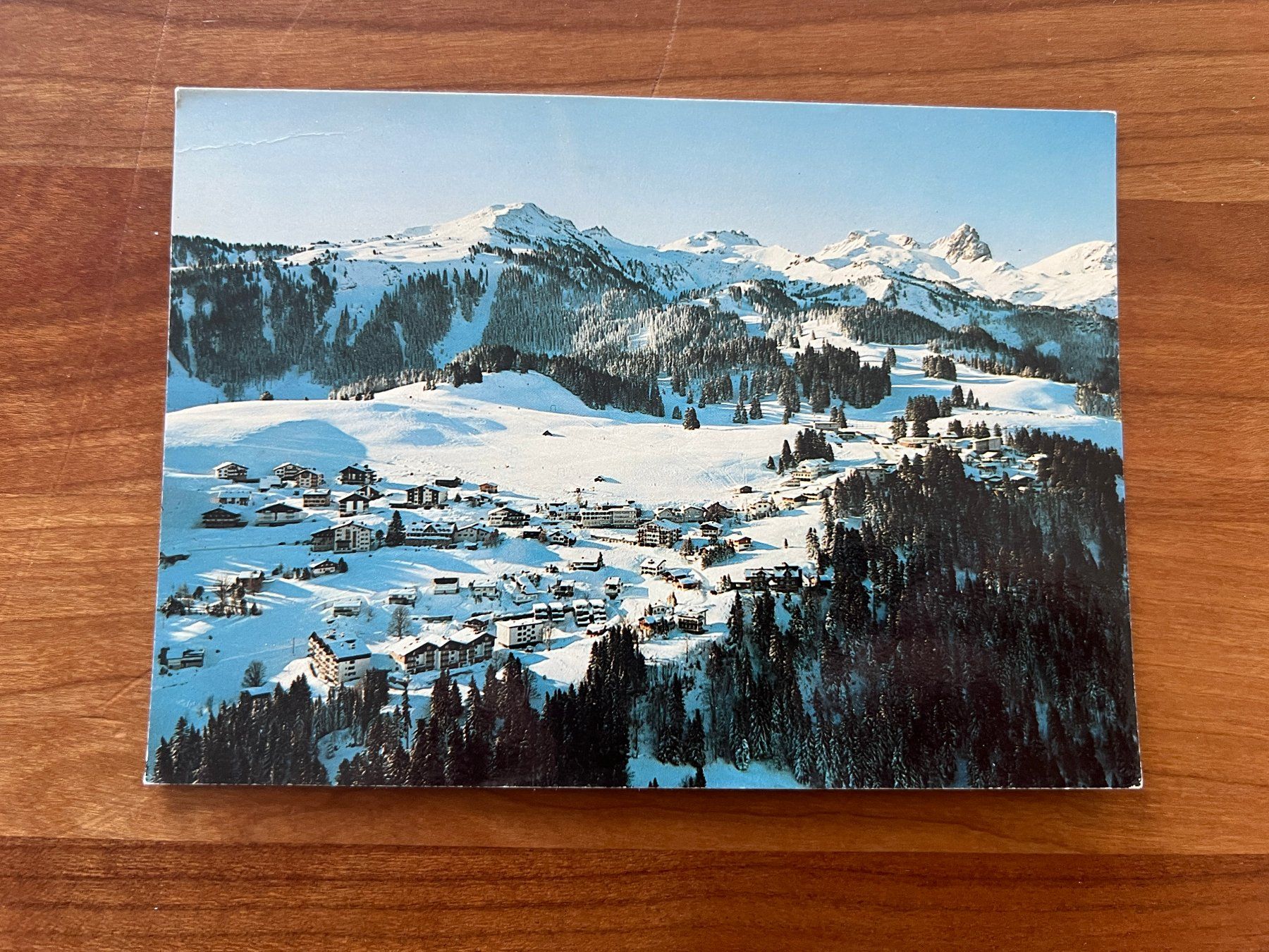Cartes postales: Ansichtskarte Flumserberg 1982 (M409) – D'occasion à Hinwil par Sidi4