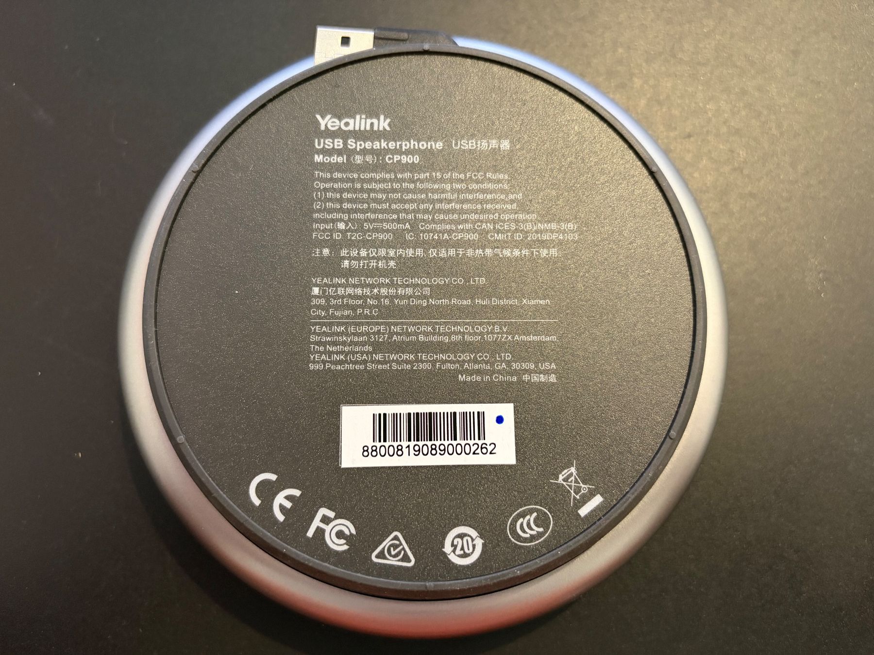 Casse acustiche: Yealink CP900 - MS Teams - USB Speakerphone – Usato da Inwil venduto da Tom32 4