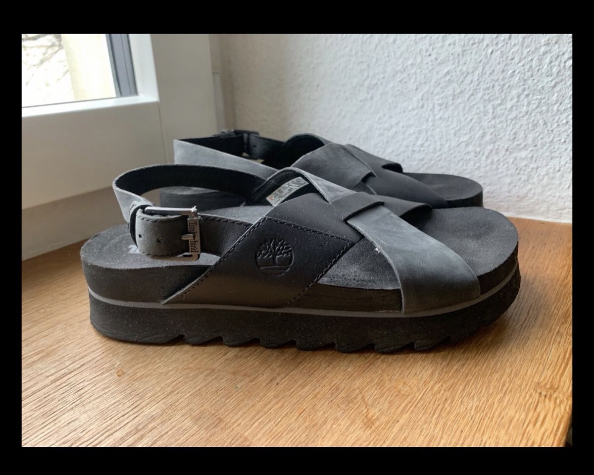 Timberland Damenschuhe: Timberland sandales en cuir 39,5 – Gebraucht aus Savagnier von Pivovar2 1