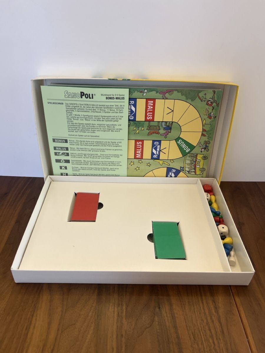 Giochi: Sano Poli Brettspiel "Bonus-Malus"  – Usato da Altdorf UR venduto da JanAil 1