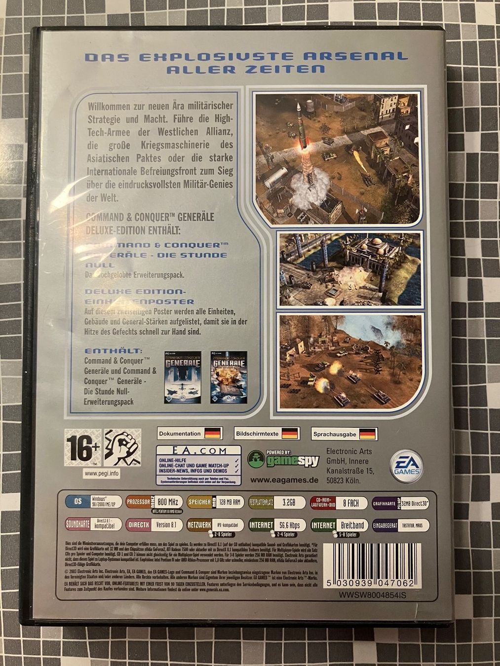Giochi: Command & Conquer Generäle - Deluxe Edition - PC (2003, dt.) – Usato da Winkel venduto da Asdas87 1