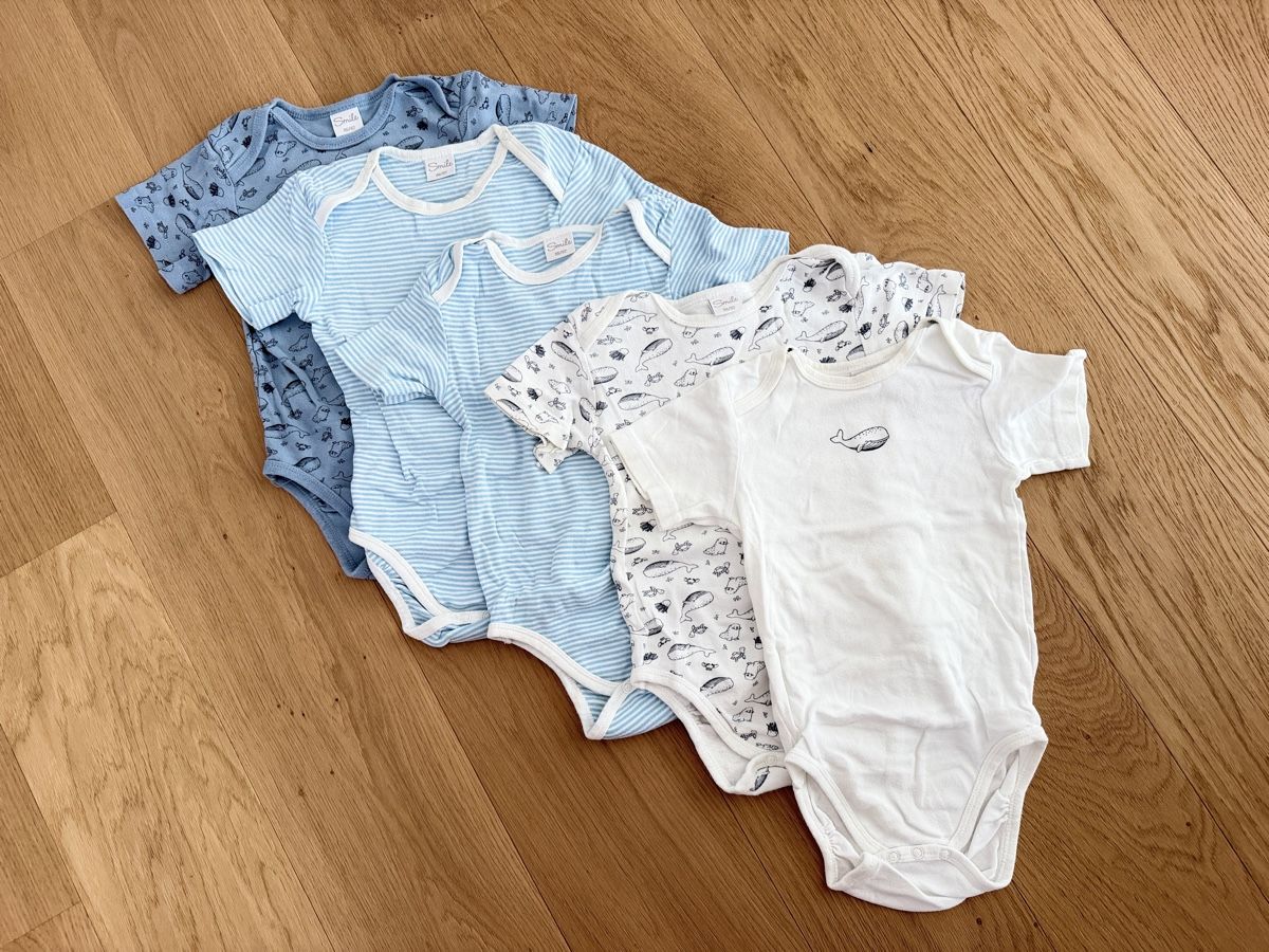 Migros Biancheria intima: 5x Bodies Smile Gr. 86/92 – Usato da Rain venduto da Heike5284