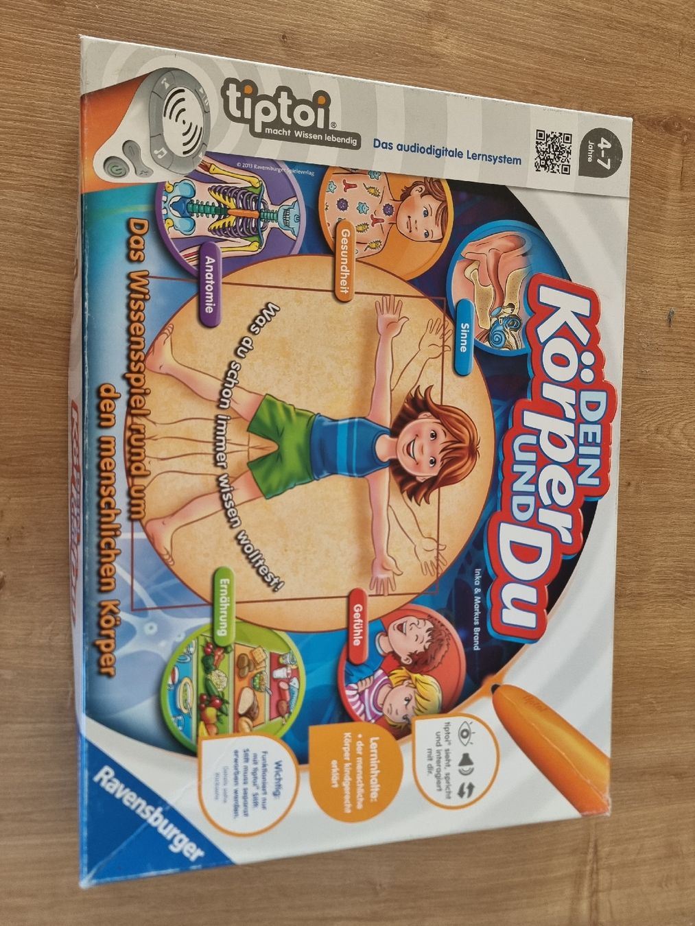Tiptoi Giochi: Dein Körper und Du tiptoi – Usato da Busswil BE venduto da Binchenbeetli