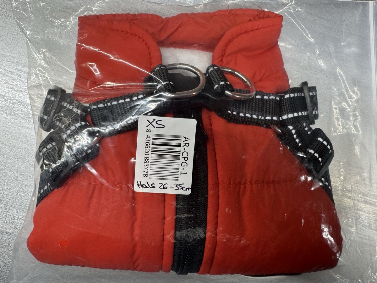 Abbigliamento: Hunde-Weste mit integriertem Geschirr, Grösse XS – Nuovo (secondo la descrizione) da Kesswil venduto da Agitol 5