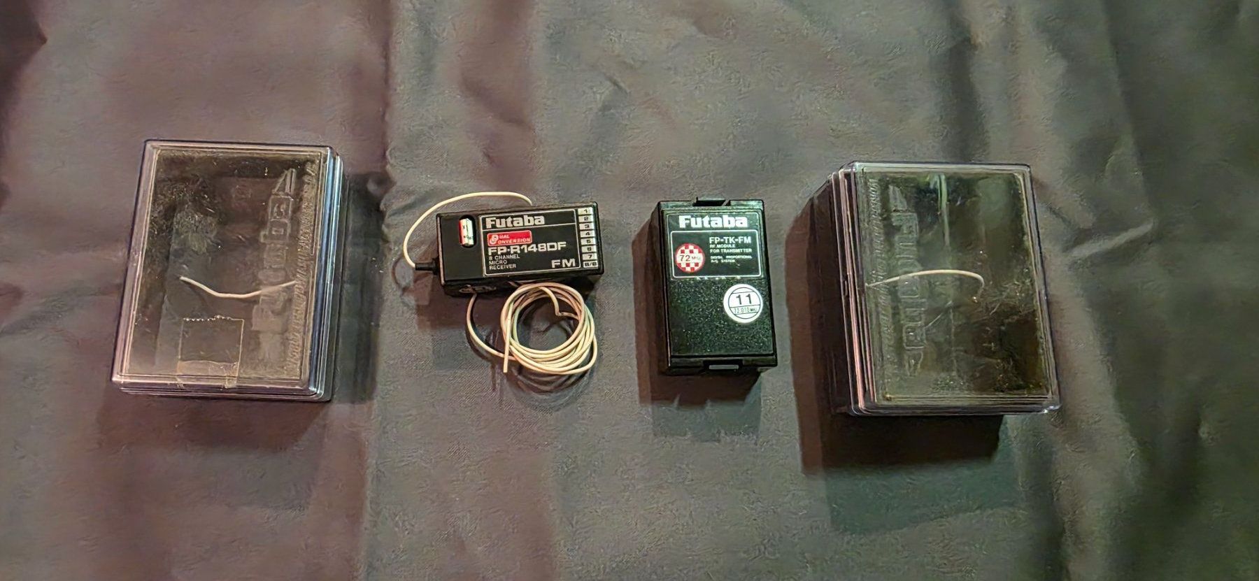 Receiver: Futaba FM Module & Receiver FP-TK-FM, FP-R148DF Selten – Gebraucht aus Kappelen von Vertigo5 1