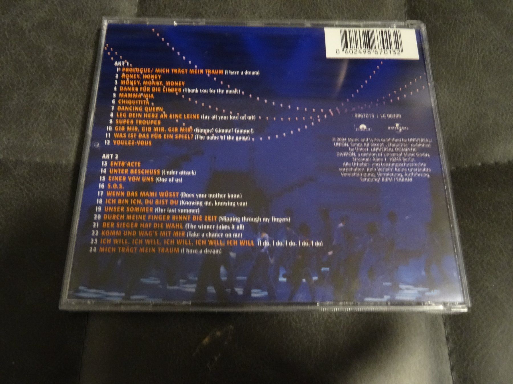 CD: Mamma Mia - Originalversion des Deutschen Musicals CD – Usato da Olten venduto da Disc-Ausverkauf 1