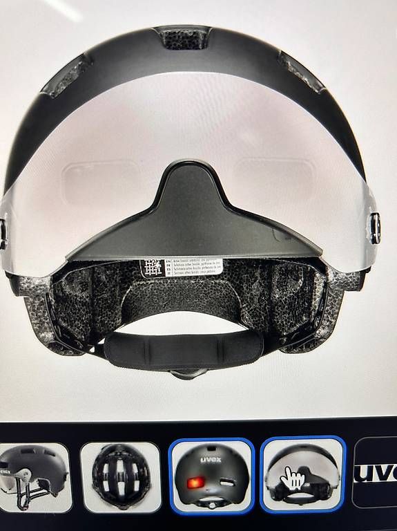 Libri: UVEX RUSH VISOR Black Silver Helm – Usato da Sursee venduto da pil_xg2h 2
