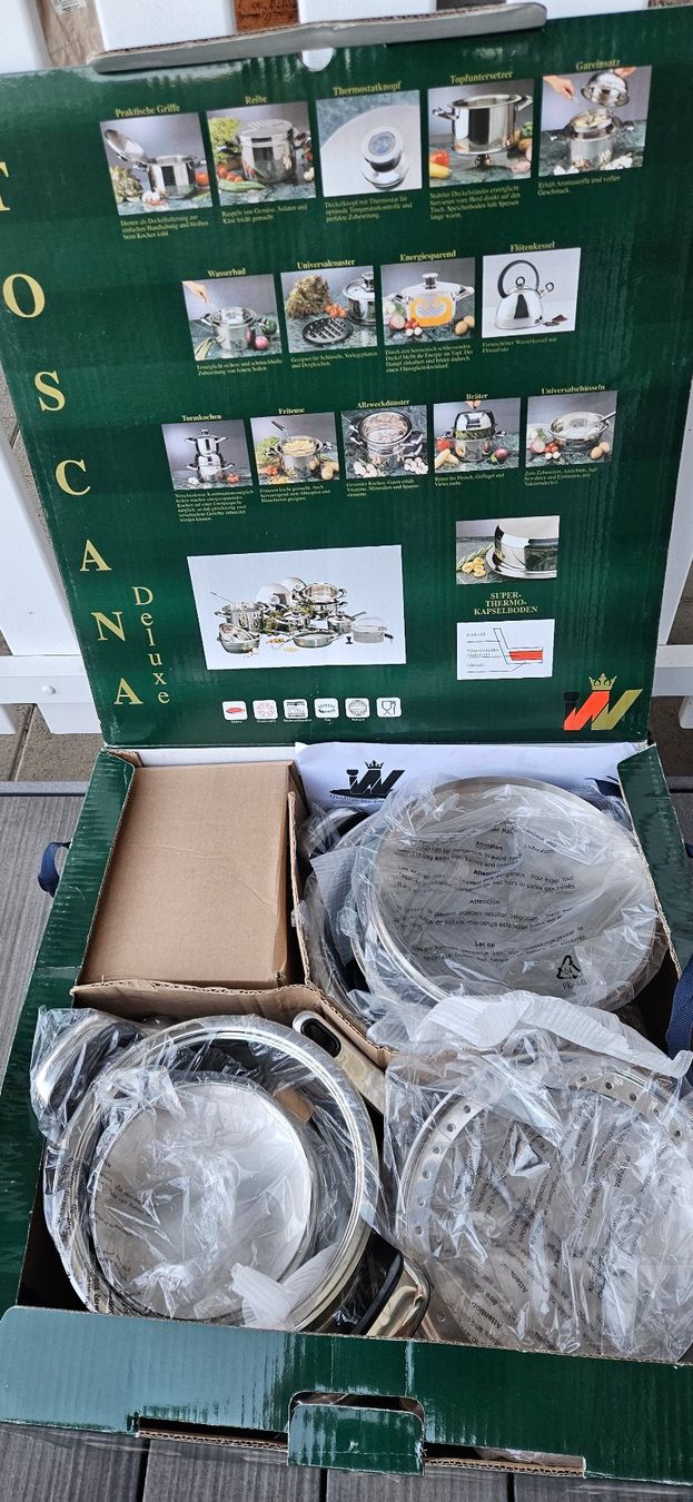 Padelle: 28 teiliges pfannenset neu !!! – Usato da ZIHLSCHLACHT venduto da Raja9 1