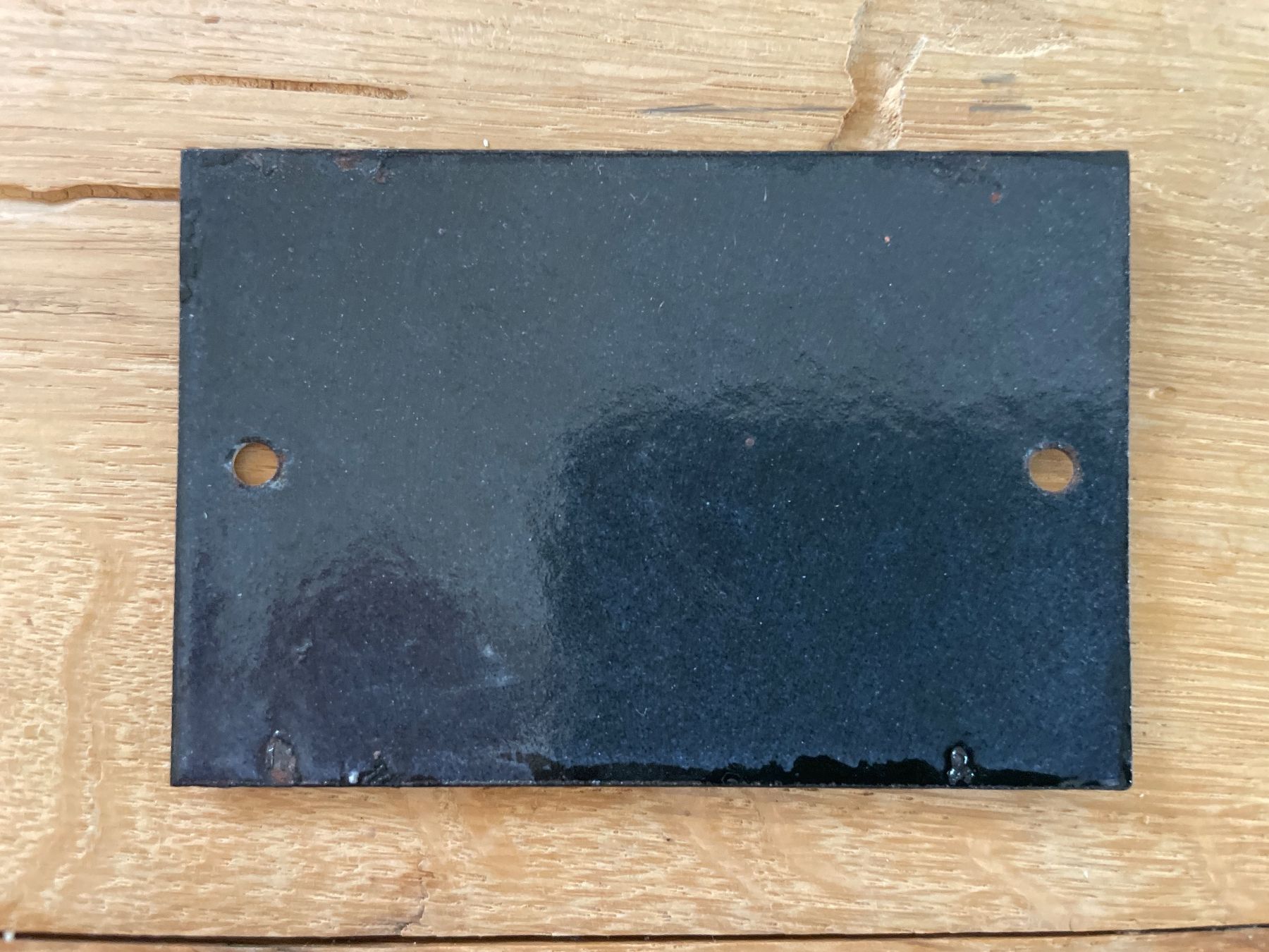 Schilder: Hinweisschild aus Email ca. 1980 – Gebraucht aus Winterthur von cheerio97 2