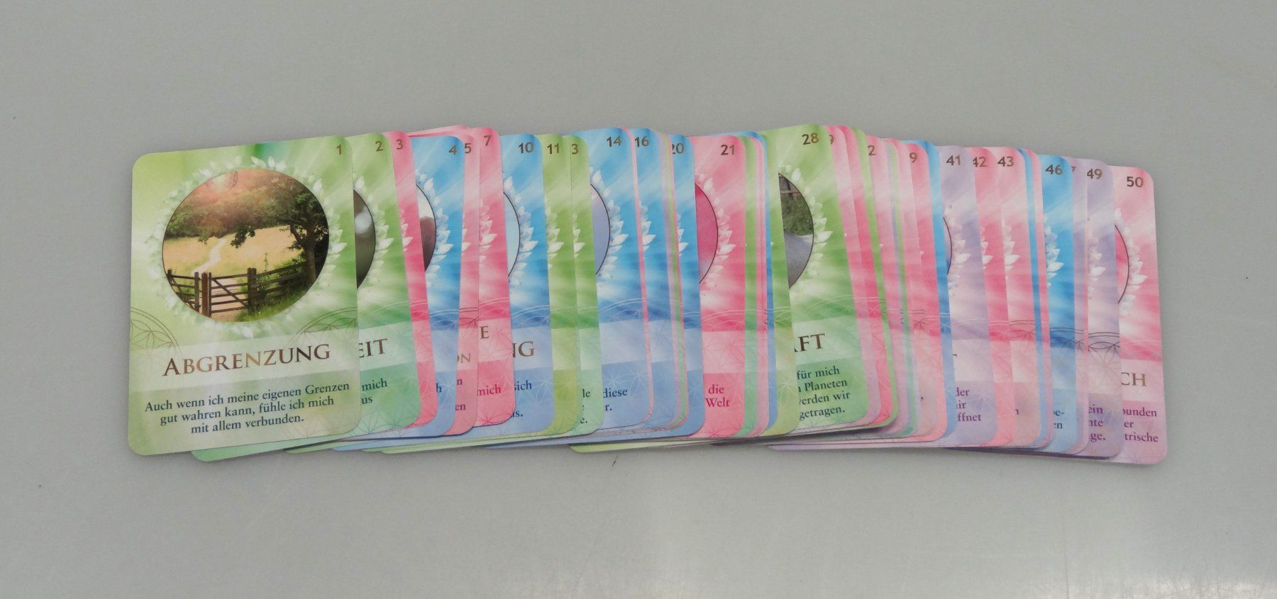Cartoline: "Blume des Lebens" Kartenset – Usato da Volketswil venduto da brockipfannenstil 2