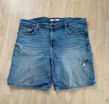 Herren Jeans-Shorts, used look, Tommy Hilfiger, Grösse 42 US