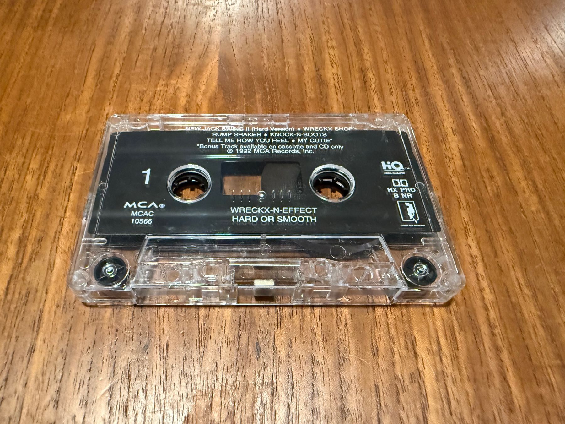 Musicassette: Wreckx-N-Effect - Hard Or Smooth / US 1992 MC – Usato da Delémont venduto da cpop 1