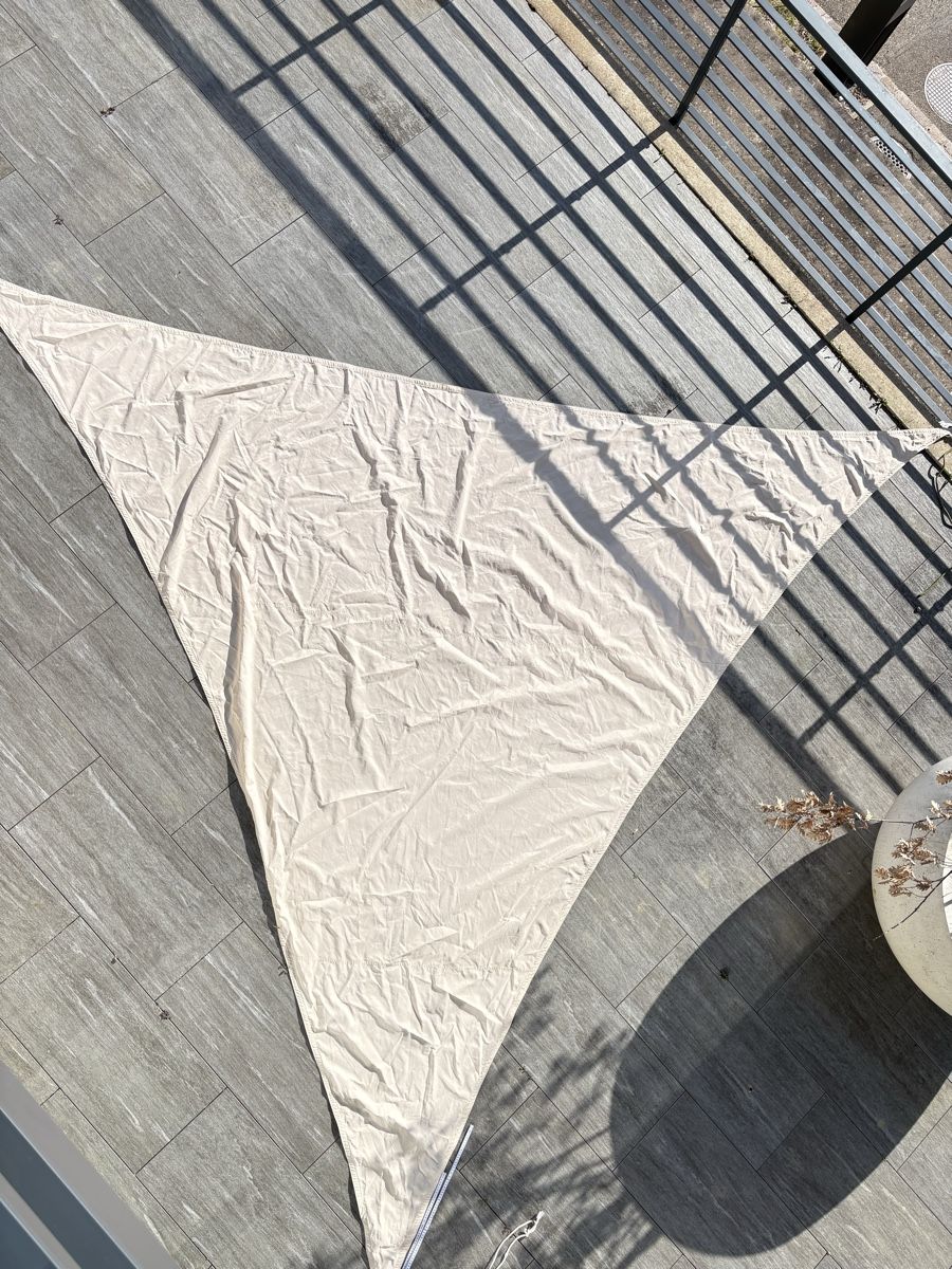 Tende da sole: Sonnensegel 4,90mx4,90mx4,90m – Usato da Gelterkinden venduto da California33
