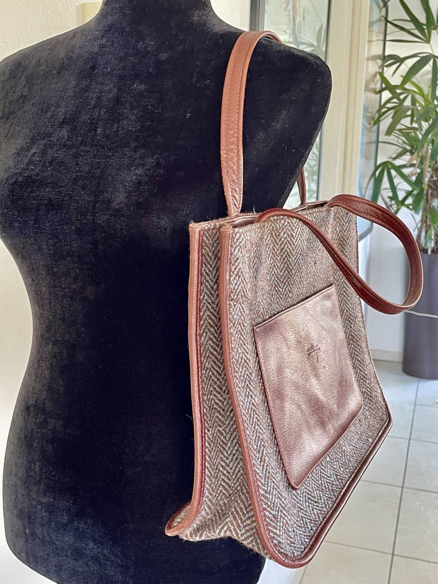 Longchamp Borse da donna: Longchamp tweed tote bag  – Usato da Richterswil venduto da Prangins9 1