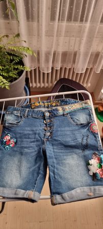 Desigual Bermuda Shorts Gr. 34 Jeans Sommer