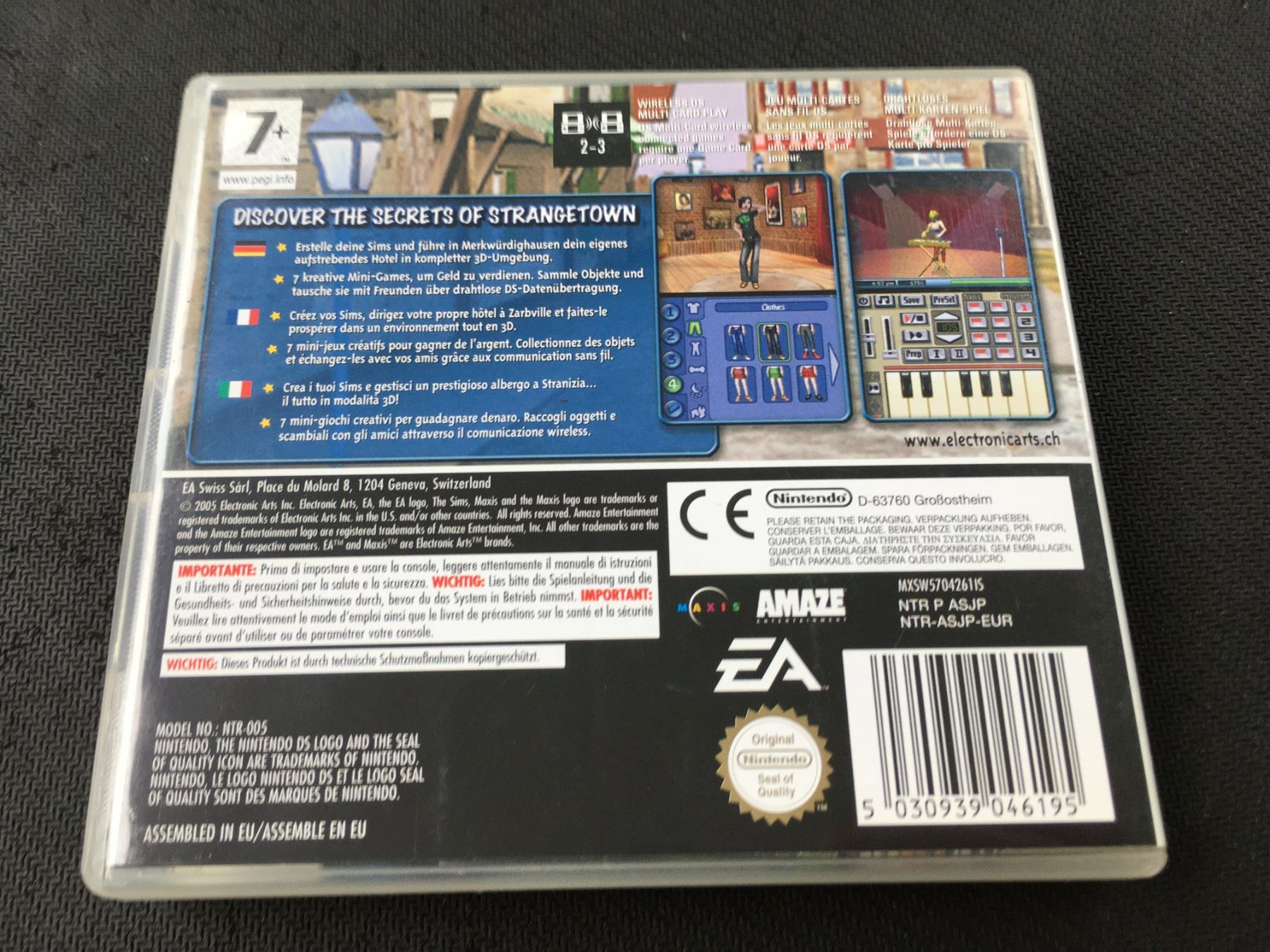 Nintendo Giochi: The Sims 2 - Nintendo DS – Usato da St.Gallen venduto da sjosjo 1