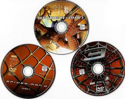 Spider-Man 1-3 DVD (Tobey Maguire) - ohne DVD-Hülle 
