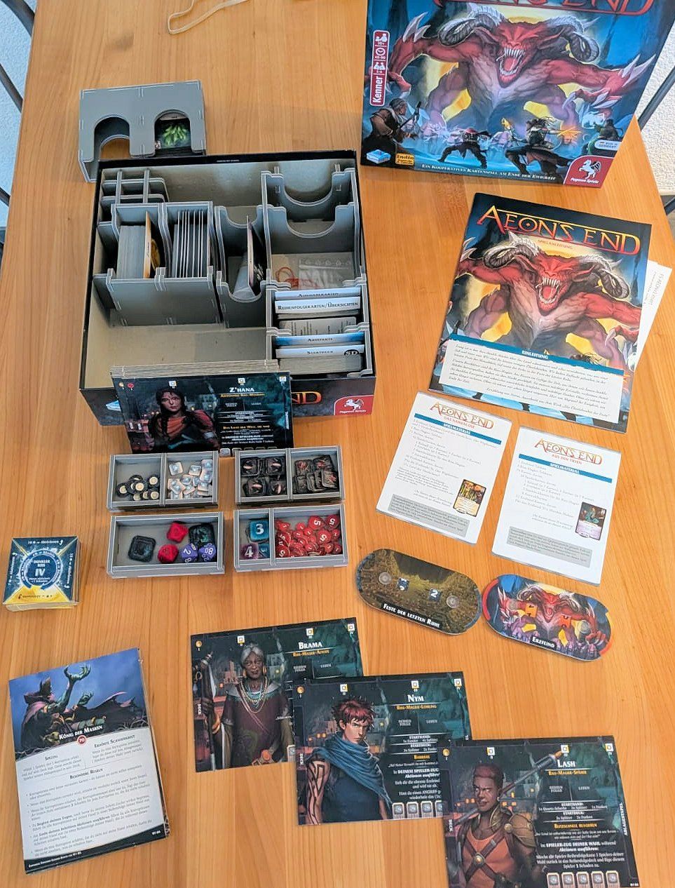 Pegasus Spiele Giochi: Aeon’s End deutsch + 2 Erweiterungen + Insert – Usato da St. Antoni venduto da Waeberd 2