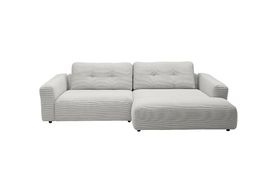 Ecksofa Nelly mit Longchair in Cord