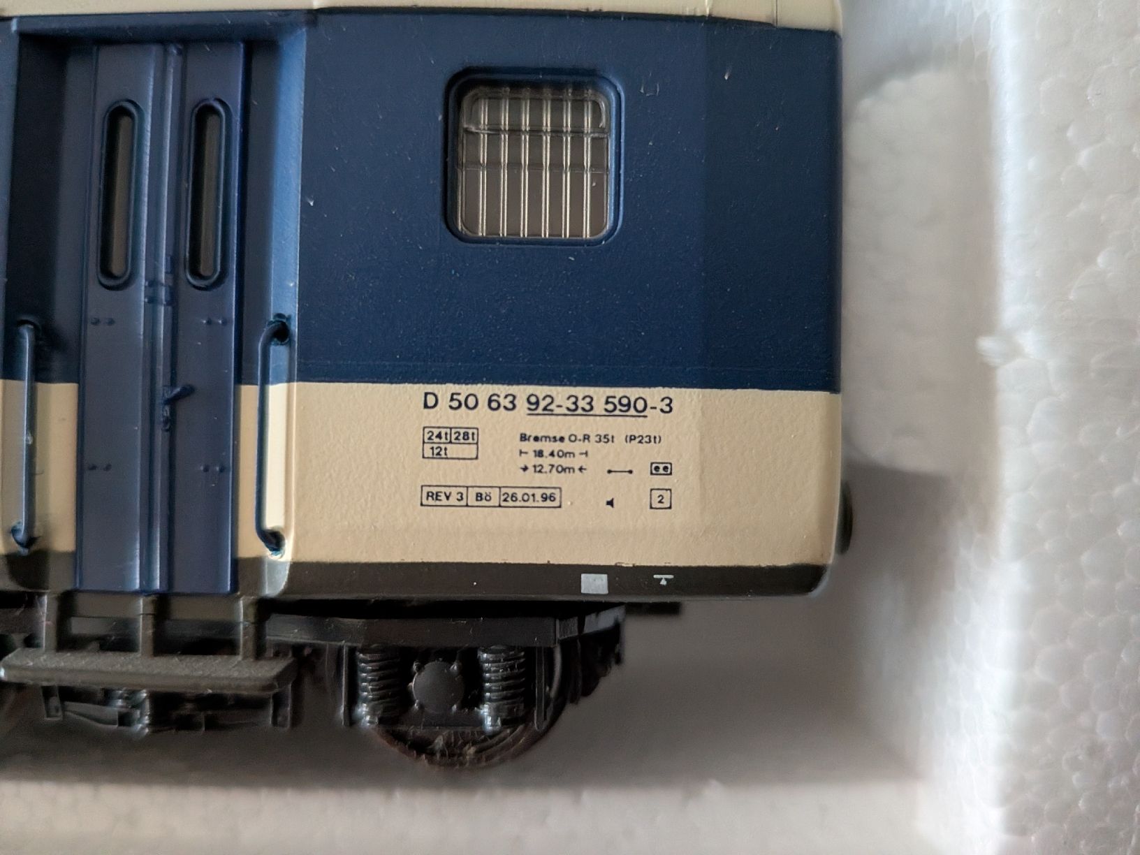 Roco Modellini di ferrovie: Fourgon BN – Usato da Vevey venduto da tgv3 2