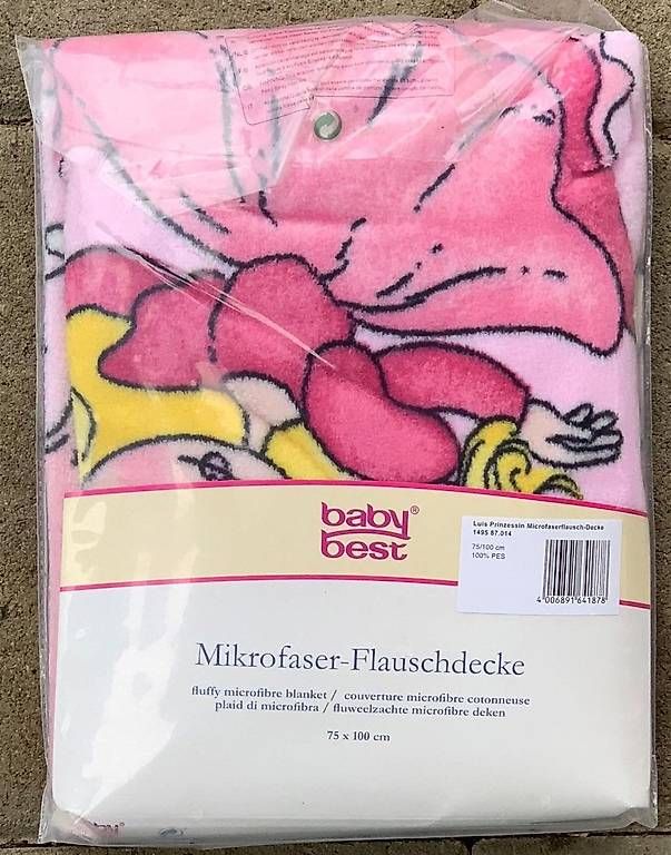 Coperte: Baby Flauschdecke 75x100cm – Nuovo e nell'imballaggio originale da Nottwil venduto da MaBi10 1