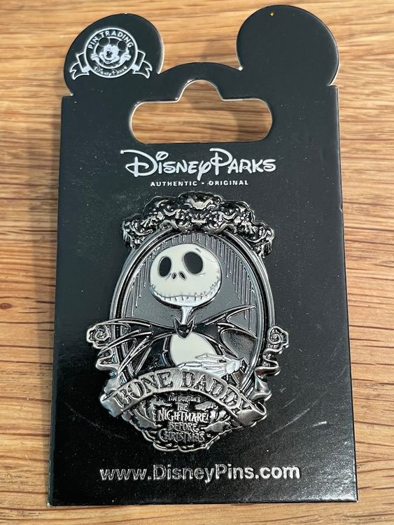 Disney Nightmare Before Christmas Pin Jack Skellington Bon Kaufen