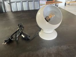 Lampe Vintage Benny Frandsen Eyeball Magnétique Blanche