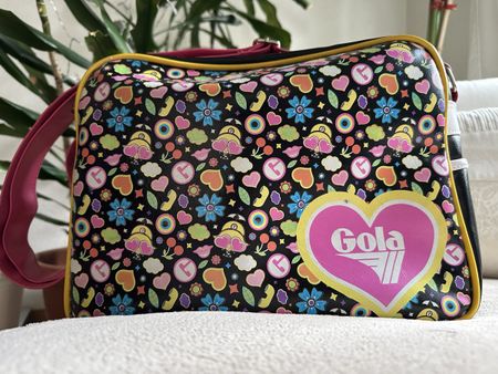 Gola Umhängetasche, sehr gut erhalten, buntes Muster