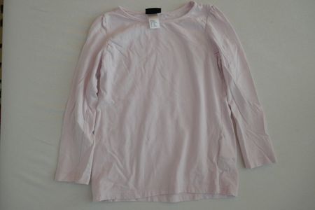 Uni hellrosa T-Shirt, Gr. 122/128