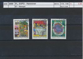 2000 FL, "EXPO - Hannover", ET - Stempel