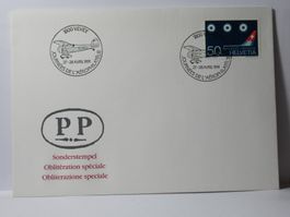 Brief , Sonderstempel , Vevey 1991