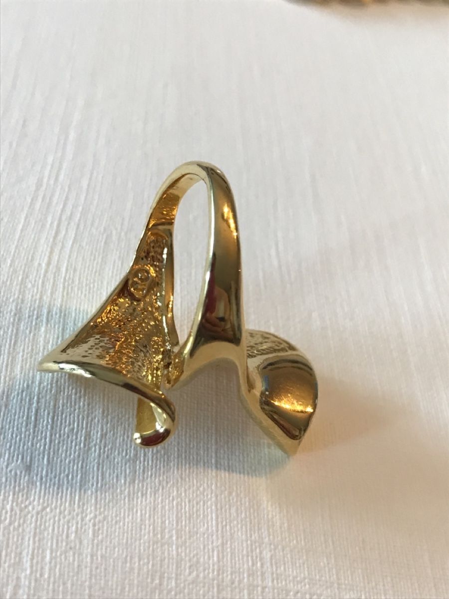 Ringe: Bague design plaqué or (QJ) – Neu (gemäss Beschreibung) aus Grimisuat von eliseba88 4