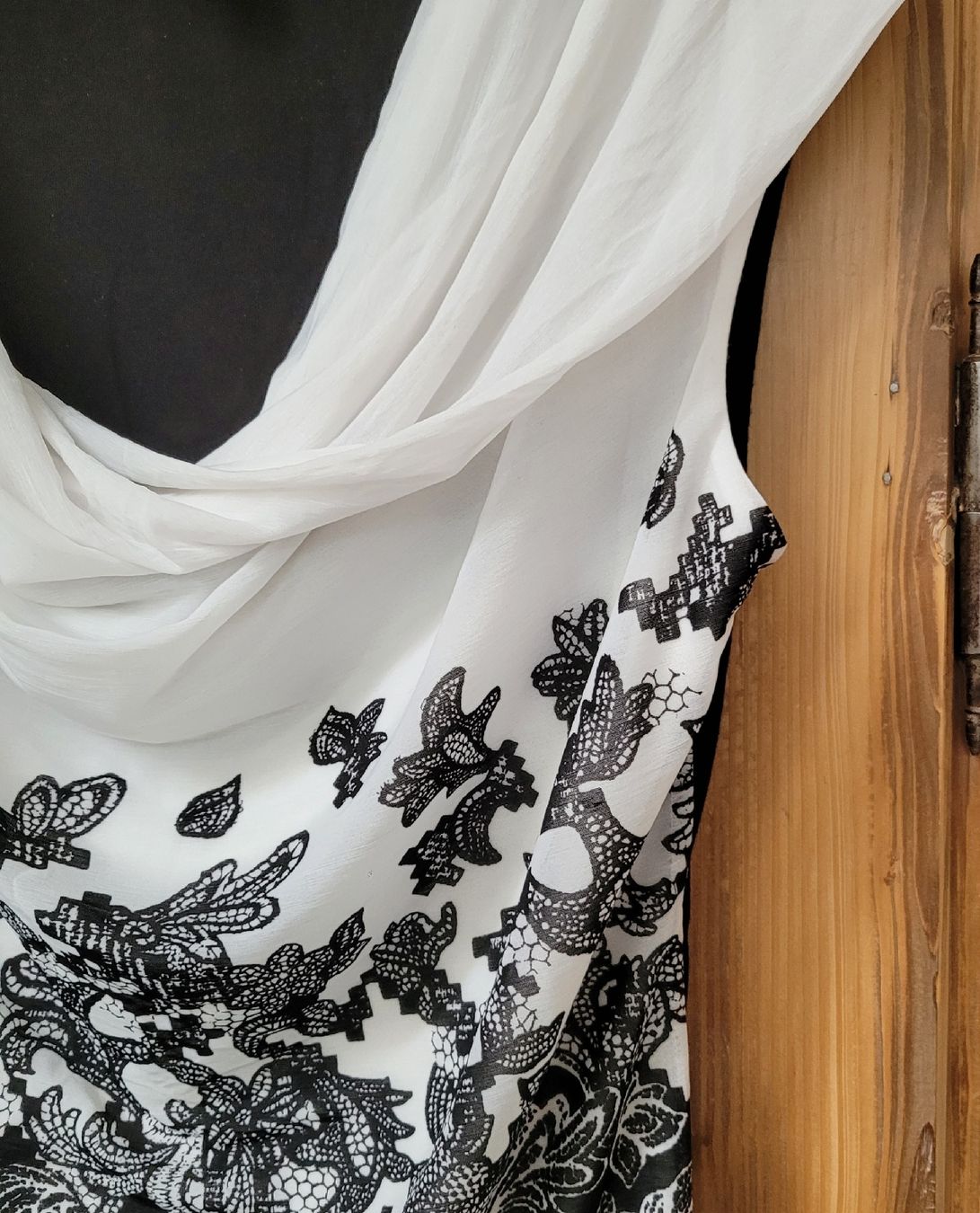 Tops: Edles Blusen - Top mit Wasserfallausschnitt, Gr. S – Neu (gemäss Beschreibung) aus Rüti ZH von Kathleen 1
