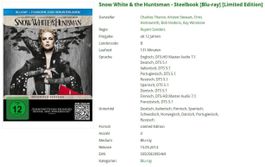 Snow White & the Huntsman - Steelbook (Blu-ray)