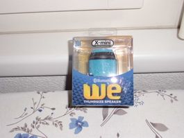 X-mini WE Thumbsize Bluetooth Blau Lautsprecher, Neu & OVP!