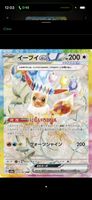 Pokémon Karte Evoli EX 223/187 SAR neuwertig