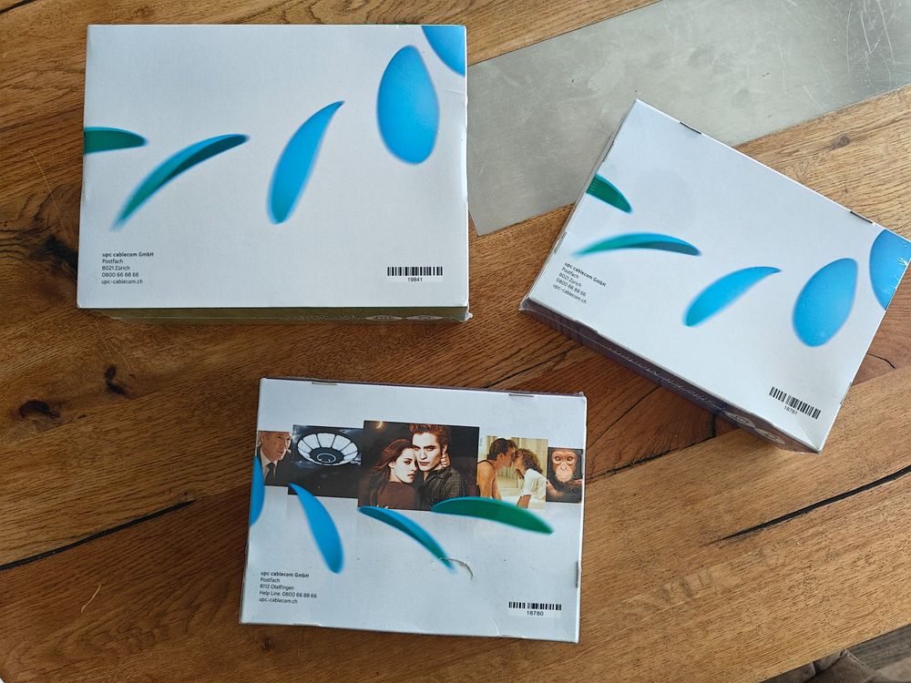 UPC Cablecom Modem & Mediabox Set NEU 3-teilig (Neu und ...