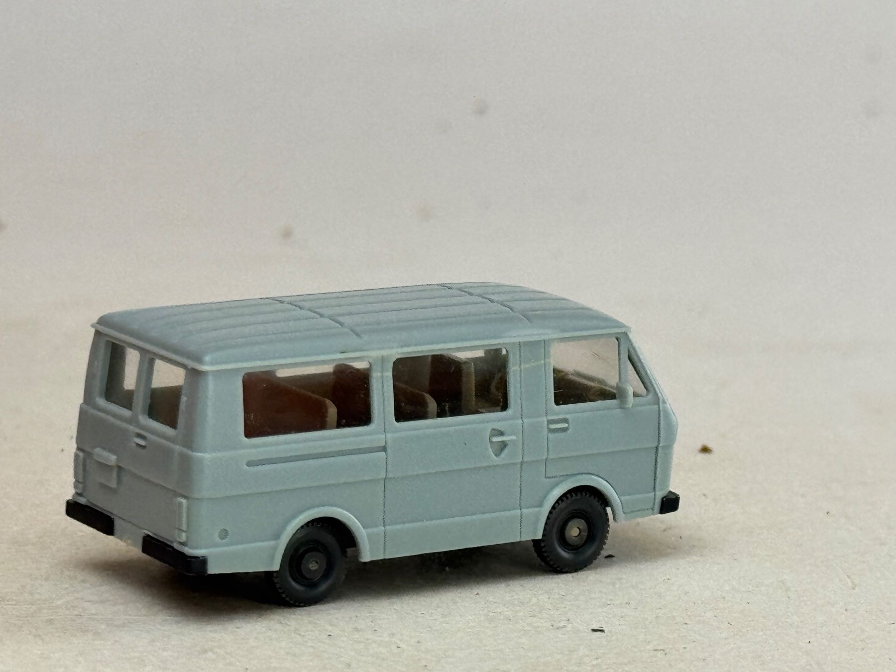 Wiking Modellini d'auto: SG- Wiking VW LT Bus blaugrau – Usato da Elm venduto da Wikmtz 1