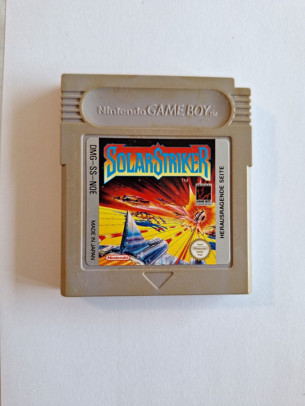 Nintendo Giochi: Solar Striker - Nintendo Gameboy – Usato da Altstätten SG venduto da GGsGameshop