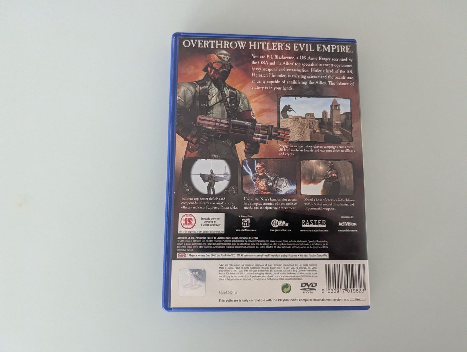 Sony Giochi: Return to Castle Wolfenstein Operation Resurrection (PS2) – Usato da Winterthur venduto da sax8400 2