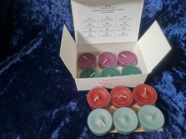 PartyLite - Teelicht-Box Festive Folklore, 12 Teelichter