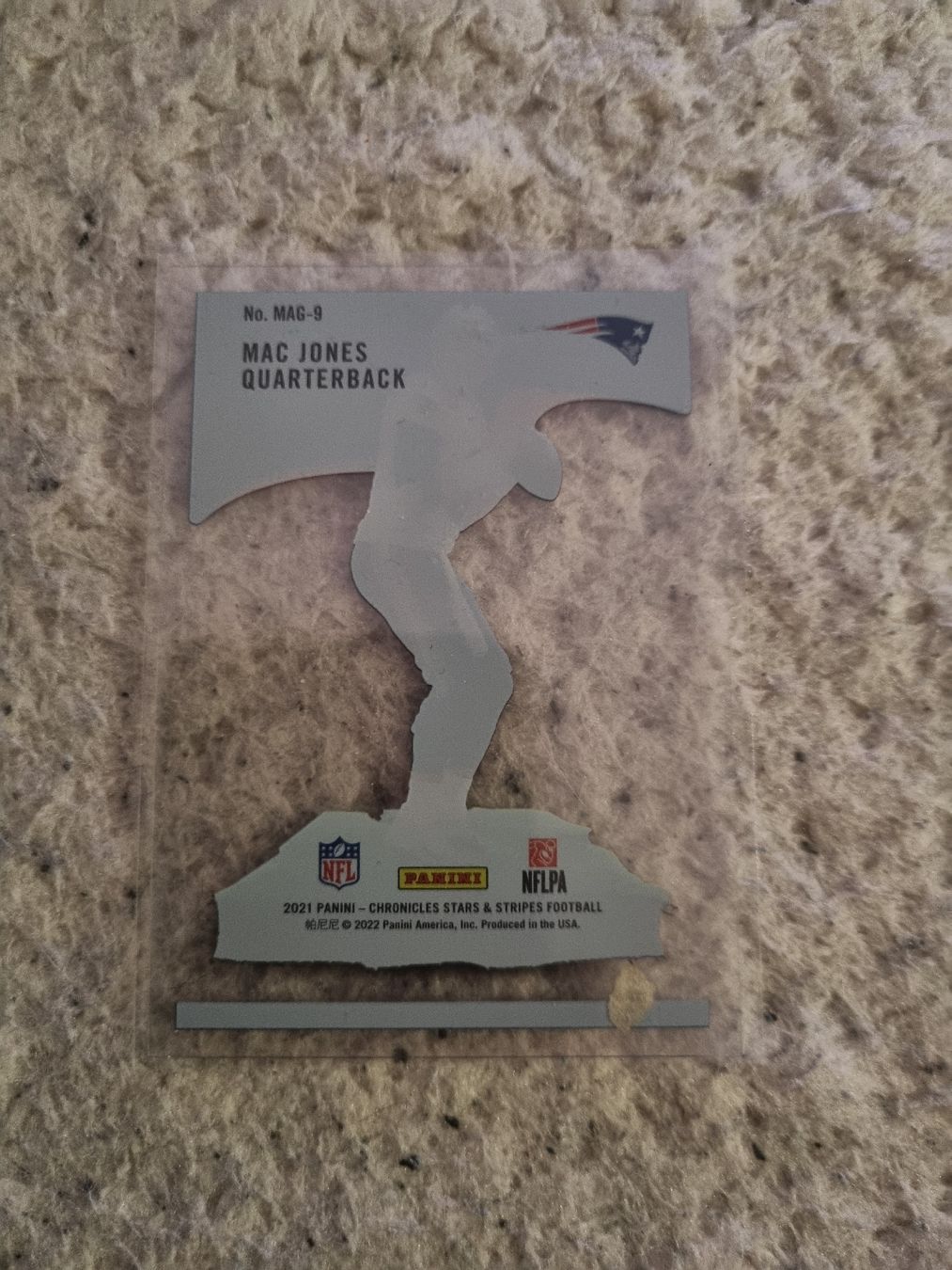 NFL Carte collezionabili: Mac Jones RC Trading Card  – Usato da Oberentfelden venduto da Giants 1