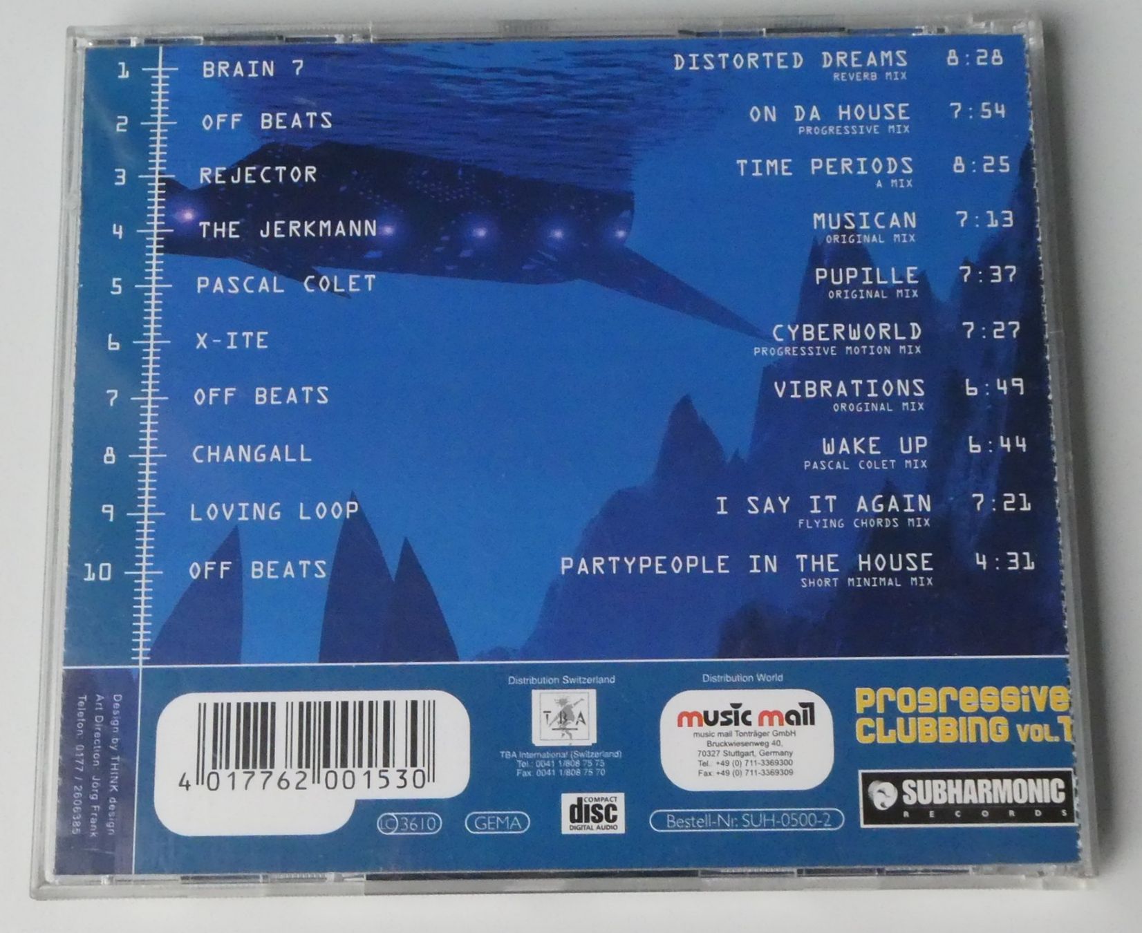 CD: Various Progressive Clubbing Vol. 1 1997 – Usato da Frauenfeld venduto da Astra13 2