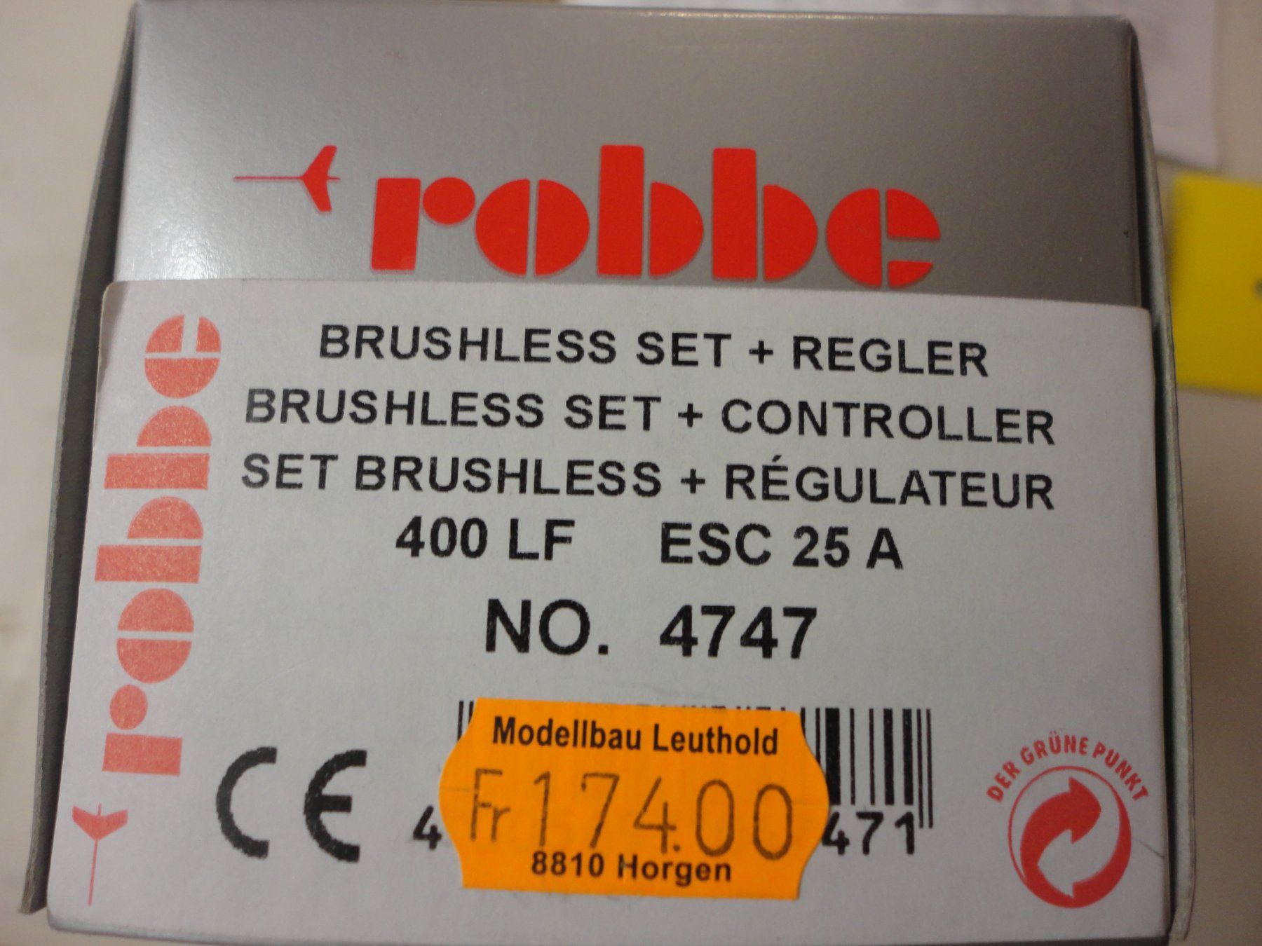 Robbe RC Modellbau: Robbe Align Brushless Set 400 LF  NEU – Neu und originalverpackt aus Horgen von RcModell 1
