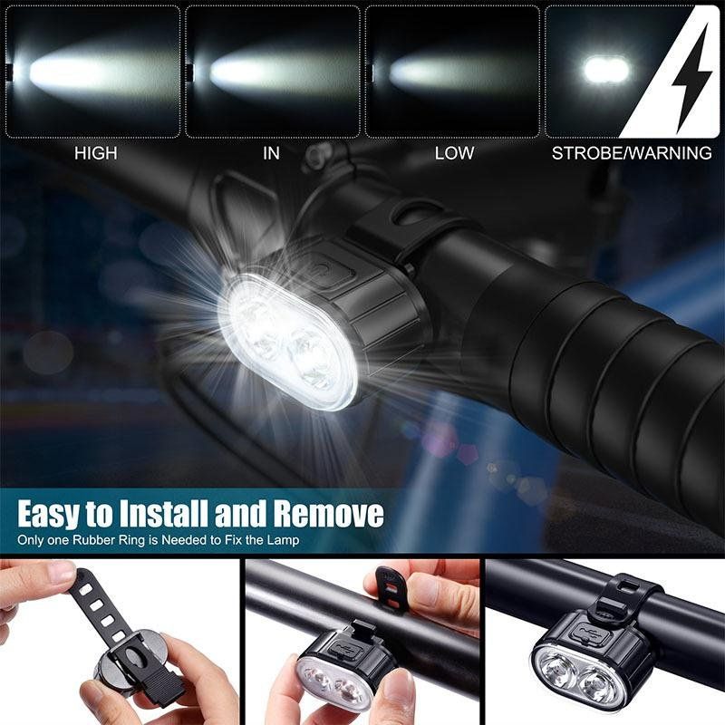 Ersatzteile: LED Fahrrad Licht Set / Velo – Neu und originalverpackt aus Uster von -FPS- 8